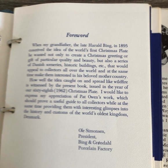 The Story of Bing & Grøndahl Christmas Plates Book - Picture 7 of 14